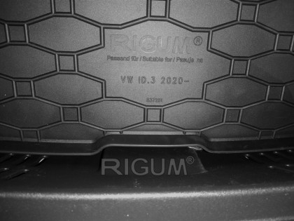 Gumová vana do kufru - VW ID.3 2020- (s vyobrazením vozu) 
