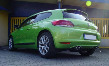 Sportovní výfuk celonerez ULTER SPORT VOLKSWAGEN Scirocco III 2008-2013 2x70mm