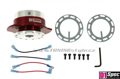 Nába na volant rychloupínací univerzální D1SPEC Red II-GEN