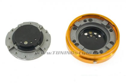 Nába na volant rychloupínací univerzální Flat Gold