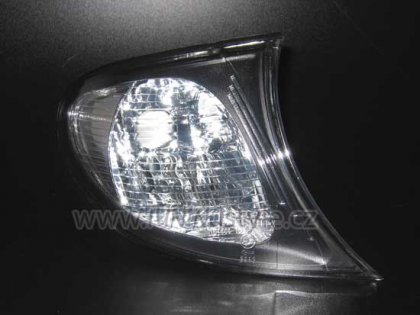 Blinkr přední BMW E46 01-03 Limo + Touring černý