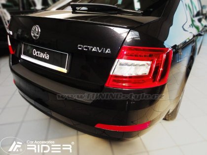 Nášlap kufru černý - Škoda Octavia III 13- sedan