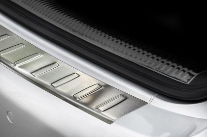 Nerezová ochranná lišta zadního nárazníku Audi A4 B8 Avant 2008-2012