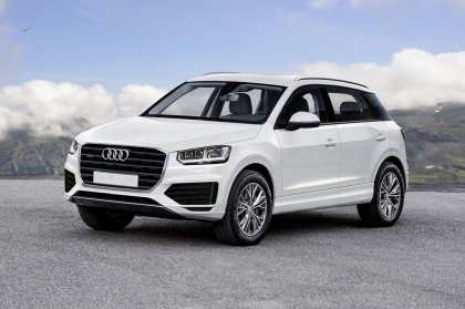 Nerezová ochranná lišta zadního nárazníku Audi Q2 2016-