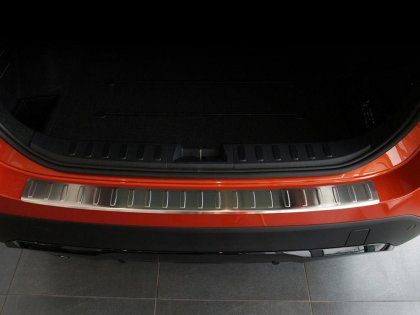 Nerezová ochranná lišta zadního nárazníku BMW X1/E84 2009-2012