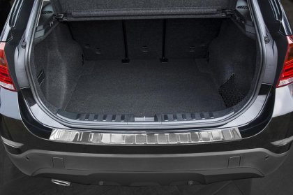 Nerezová ochranná lišta zadního nárazníku BMW X1/E84 5d 2012-10/2015