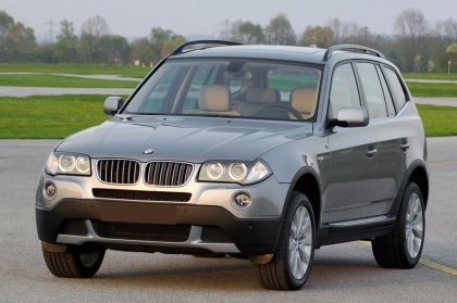 Nerezová ochranná lišta zadního nárazníku BMW X3 E83 2006-2010