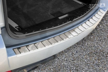 Nerezová ochranná lišta zadního nárazníku BMW X3 E83 2006-2010