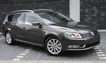 Nerezová ochranná lišta zadního nárazníku VW PASSAT B7 Variant grafitová 2010-2014