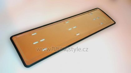 Nerezová podložka pod SPZ