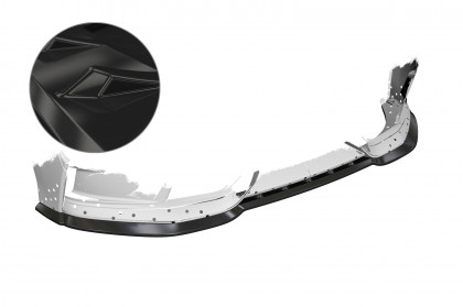 Spoiler pod přední nárazník CSR CUP - Nissan 370Z Nismo černý lesklý
