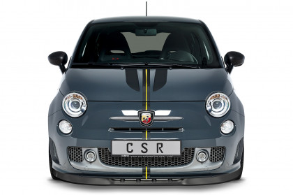 Spoiler pod přední nárazník CSR CUP - Fiat 500 Abarth 595 černý lesklý