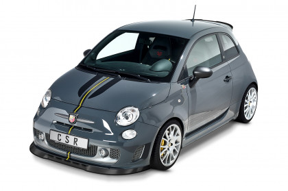 Spoiler pod přední nárazník CSR CUP - Fiat 500 Abarth 595 černý lesklý