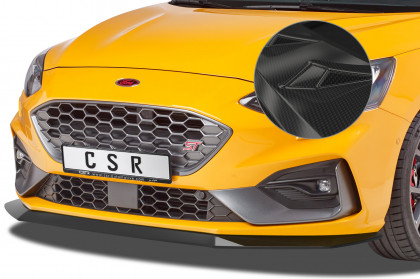 Spoiler pod přední nárazník CSR CUP - Ford Focus MK4 ST / ST-Line carbon look lesklý