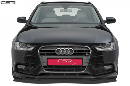 Spoiler pod přední nárazník CSR CUP - Audi A4 B8 2011/2015 carbon look matný