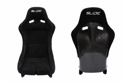 Fotel sportowy SLIDE RS Carbon Black L