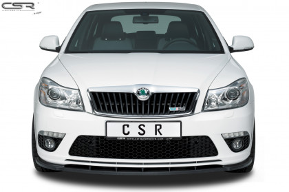 Spoiler pod přední nárazník CSR CUP - Škoda Octavia II (1Z) RS 9-13 carbon look lesklý