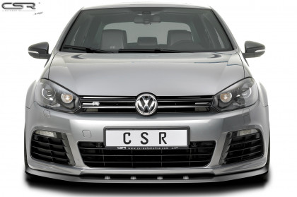 Spoiler pod přední nárazník CSR CUP - VW Golf VI/6 R 09-12 carbon look matný 