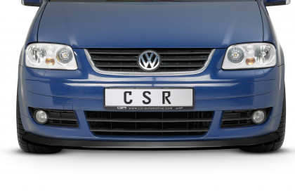 Spoiler pod přední nárazník CSR CUP - VW Touran Typ 1T 03-06 carbon look lesklý