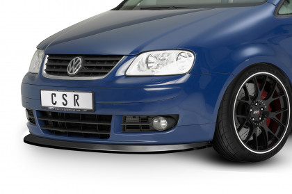 Spoiler pod přední nárazník CSR CUP - VW Touran Typ 1T 03-06 carbon look matný