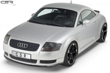 Spoiler pod přední nárazník CSR CUP - Audi TT 8N 98-06 carbon look lesklý