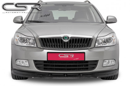 Spoiler pod přední nárazník CSR CUP - Škoda Octavia II 1Z 09-13 carbon look lesklý