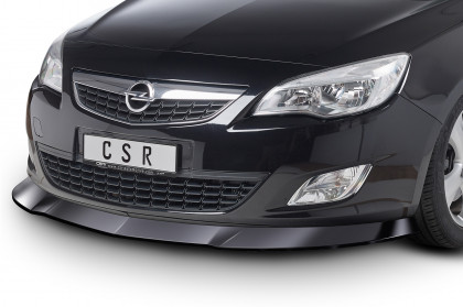 Spoiler pod přední nárazník CSR CUP - Opel Astra J 09-12 carbon look lesklý