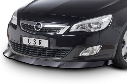 Spoiler pod přední nárazník CSR CUP - Opel Astra J 09-12 černý lesklý