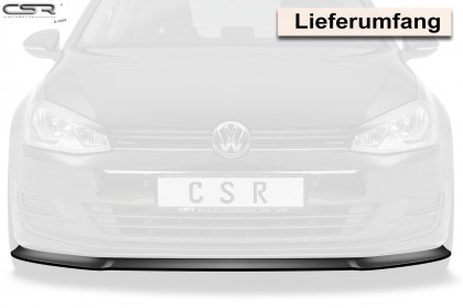 Spoiler pod přední nárazník CSR CUP - VW Golf 7 12-17 ABS