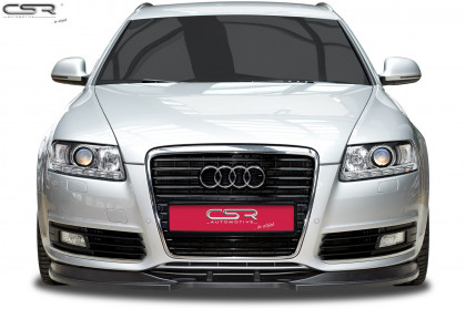 Spoiler pod přední nárazník CSR CUP - Audi A6 4F S-Line carbon look lesklý