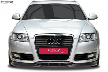 Spoiler pod přední nárazník CSR CUP - Audi A6 4F S-Line černý lesklý