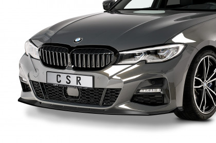 Spoiler pod přední nárazník CSR CUP pro BMW 3 (G20 / G21) M-paket carbon look lesklý