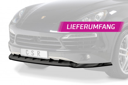 Spoiler pod přední nárazník CSR CUP pro Porsche Cayenne 92A 10-14 ABS