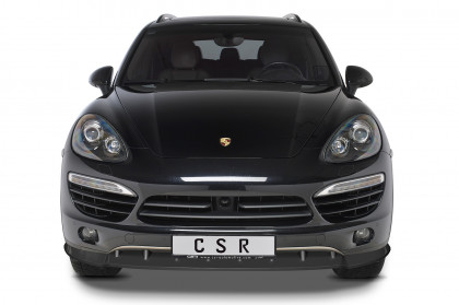 Spoiler pod přední nárazník CSR CUP pro Porsche Cayenne 92A 10-14 carbon look lesklý