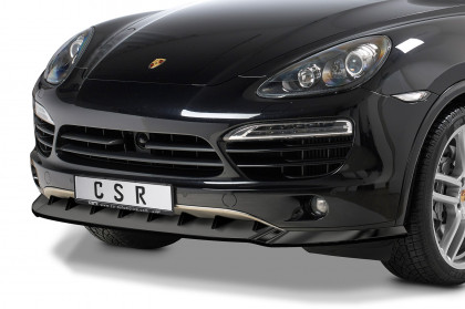 Spoiler pod přední nárazník CSR CUP pro Porsche Cayenne 92A 10-14 carbon look matný