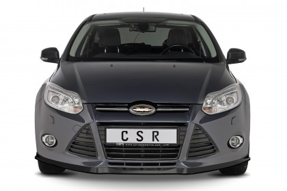 Spoiler pod přední nárazník CSR CUP pro Ford Focus MK3 10-14 carbon look lesklý