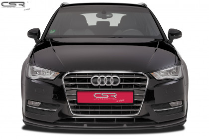 Spoiler pod přední nárazník CSR CUP - Audi A3 8V 12-16 carbon look matný