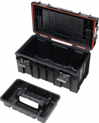 Box na nářadí plastový s organizérem 450x260x240mm