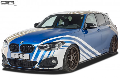 Spoiler pod přední nárazník CSR CUP - BMW 1 F20/F21 carbon look matný