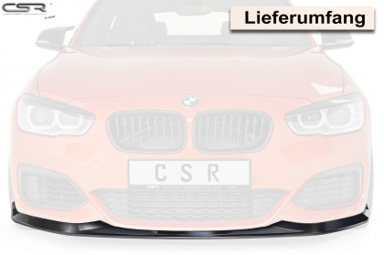 Spoiler pod přední nárazník CSR CUP - BMW 1 F20/F21 carbon look matný