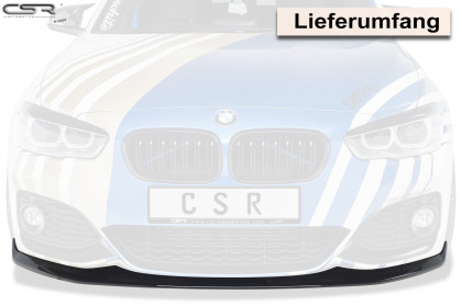 Spoiler pod přední nárazník CSR CUP - BMW  F20/F21 černý matný