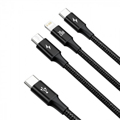 Kabel USB-C Baseus 3 v 1 Baseus