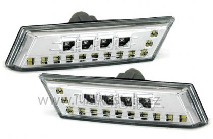 Blinkry boční LED AUDI A3/A4/A6 chrom