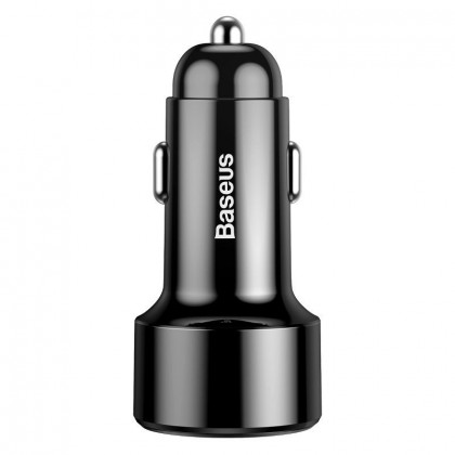 Autonabíječka BASEUS Magic černá, 2xUSB QC 3.0 45W
