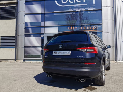 Sportovní výfuk ULTER SPORT Škoda Kodiaq 16-21 double duplex 95×65mm