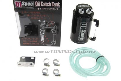 OIL CATCH TANK D1 SPEC 15mm BLACK