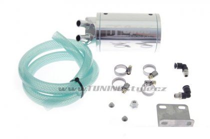 OIL CATCH TANK D1 SPEC 15mm SILVER