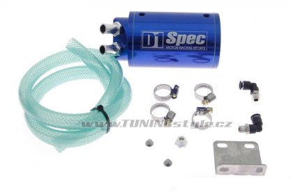 OIL CATCH TANK D1 SPEC 9mm BLUE