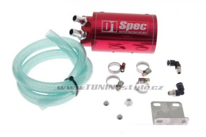 OIL CATCH TANK D1 SPEC 9mm RED