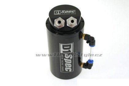 Oil catch tank D1Spec 9mm Black Replica